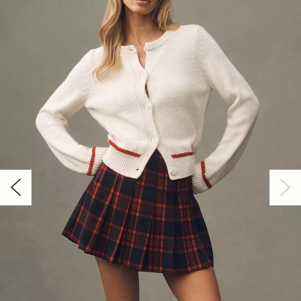 NWT Maeve Cherry Pattern Sweater - Picture 3 of 3